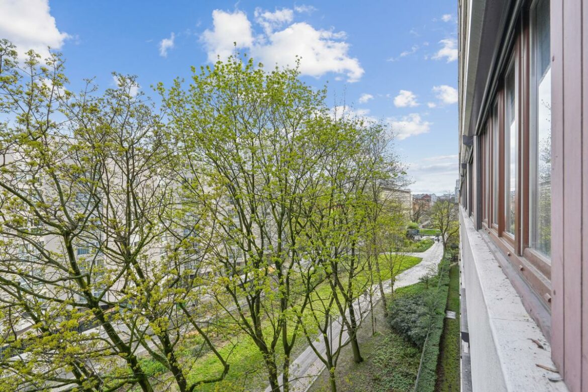 Porte de Vanves - Appartement traversant de 52,20 m² loi Carrez avec balcon