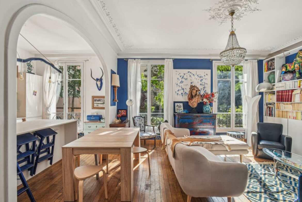 Les Gobelins - Appartement baigné de lumière avec patio