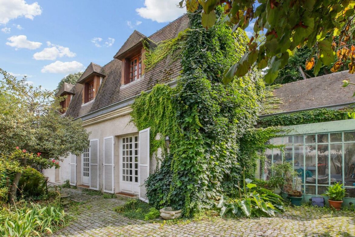 Maison familiale au calme absolu sur les bords de Marne