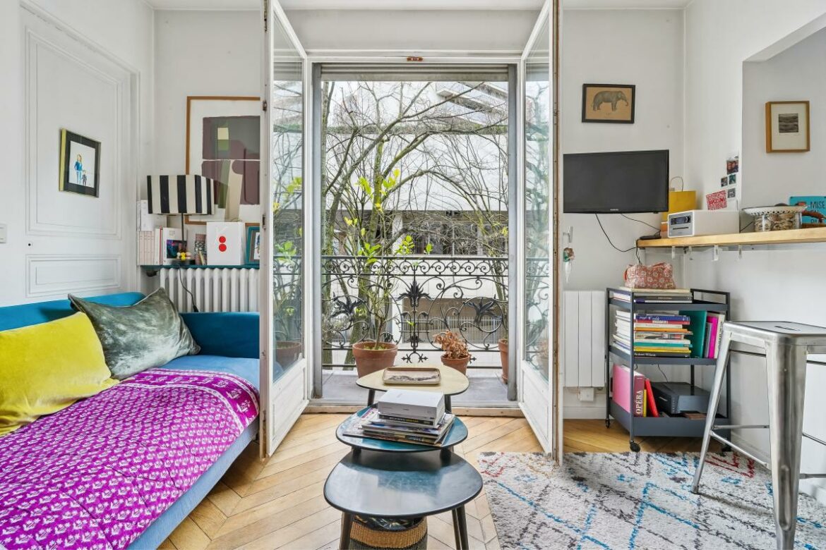 Place d'Italie - Appartement baigné de lumière avec balcon