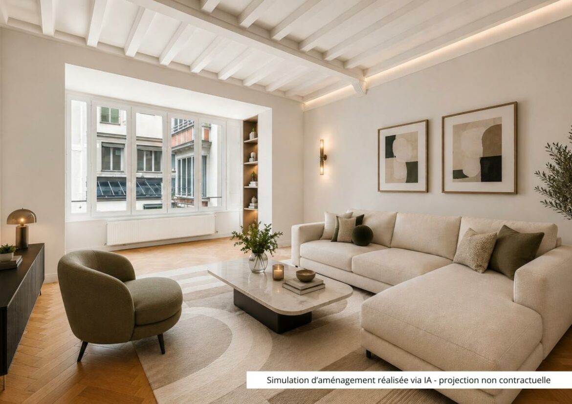 Poissonnière - Appartement familial aux volumes agréables