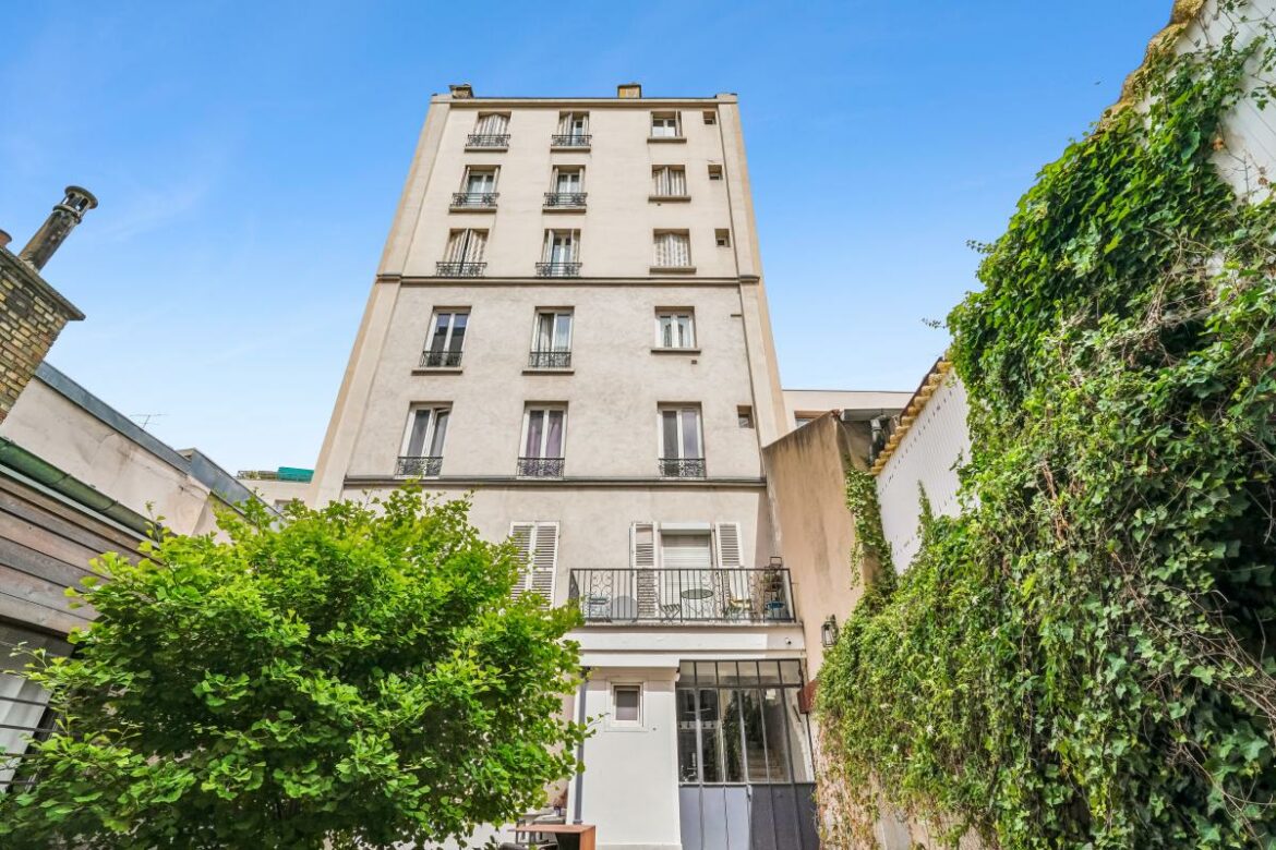 Appartement traversant au calme absolu