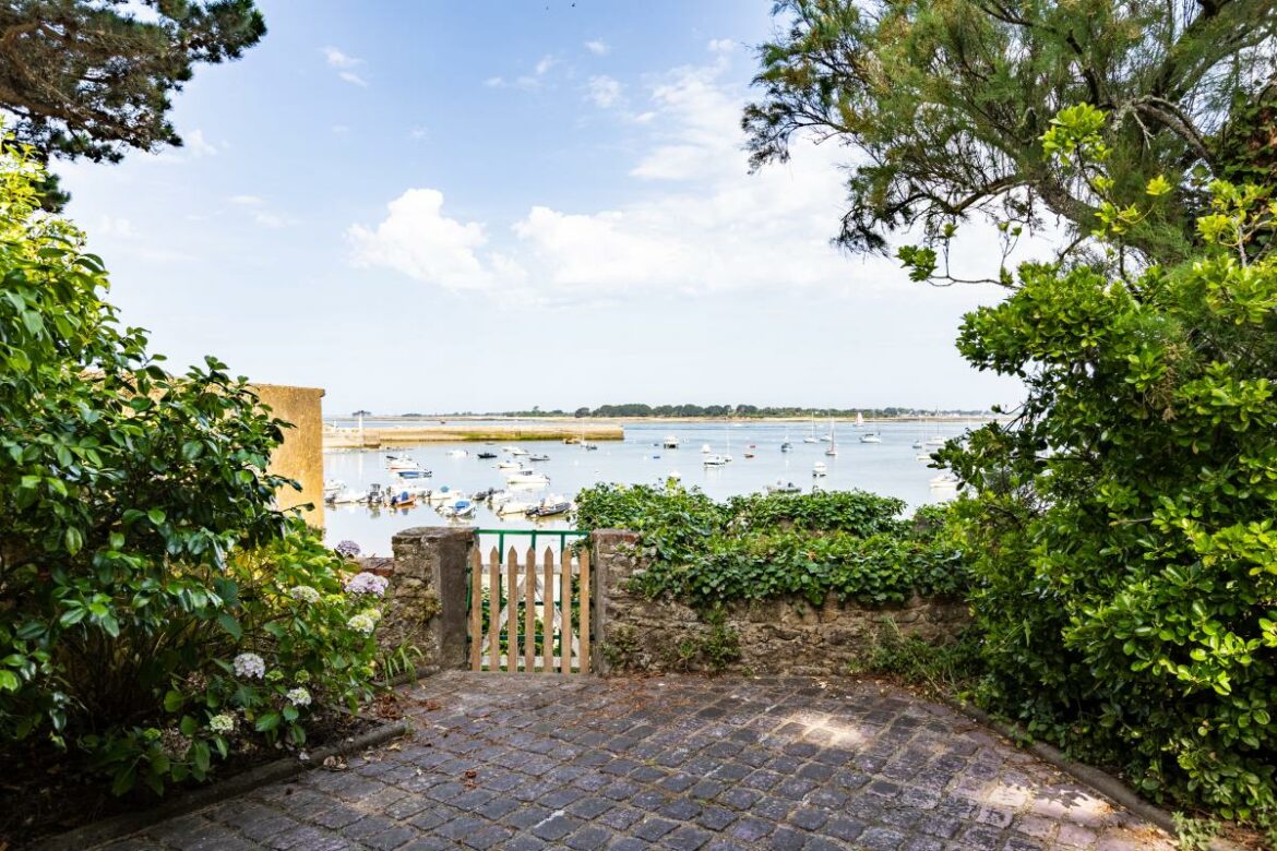Port Navalo - Propriété d'exception en première ligne sur le Golfe du Morbihan