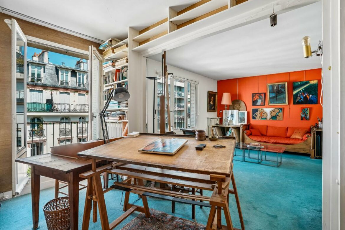 Appartement traversant ensoleillé