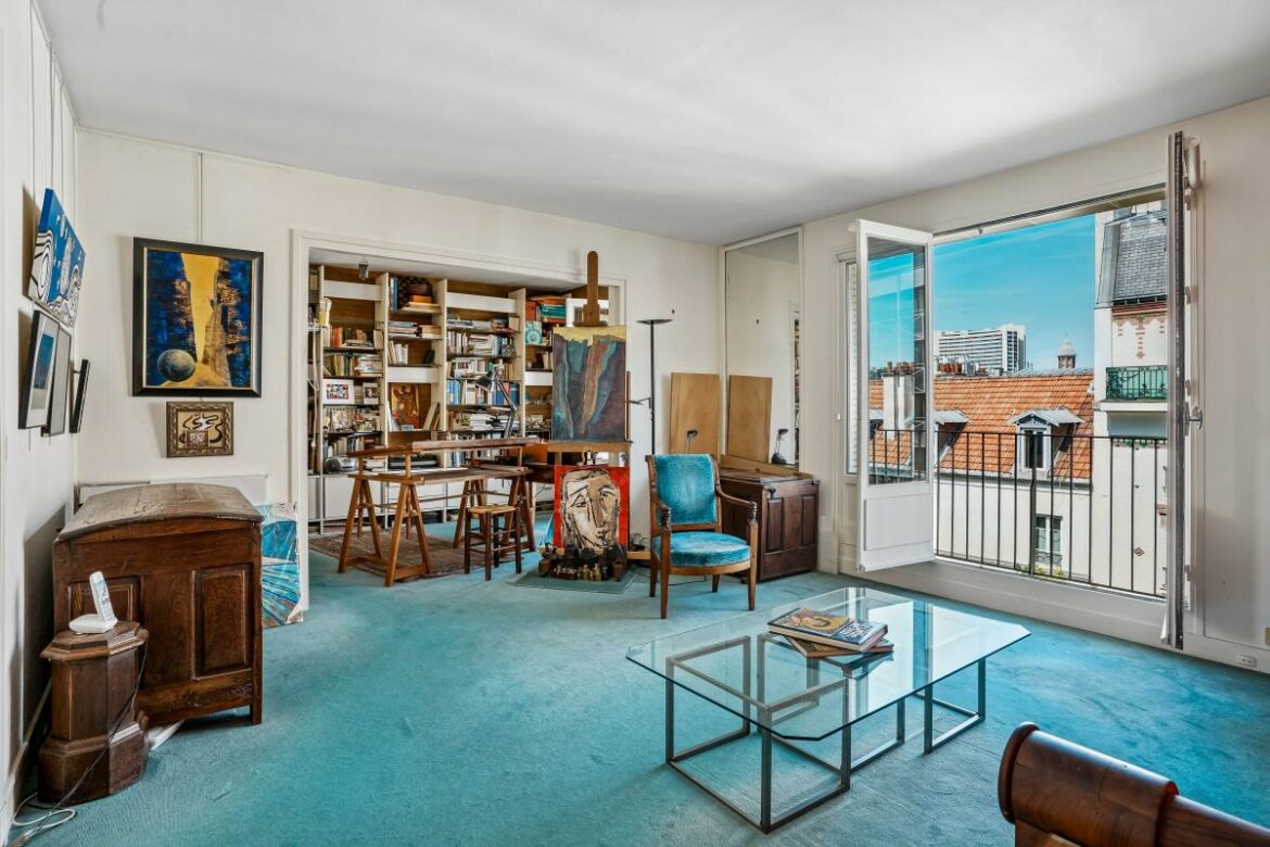 Appartement traversant ensoleillé